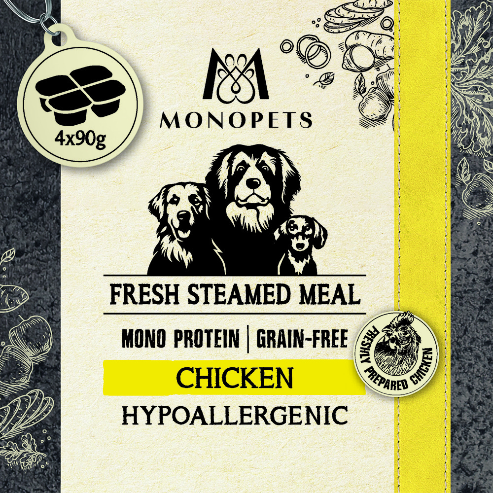 Comida fresca de pollo al vapor - Imagen 2